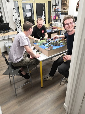 ambiance jeux de figurine